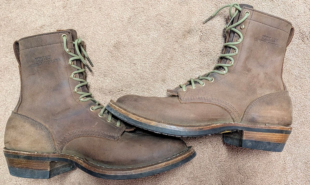 Photo by dohyde34 on April 17, 2026 of the White's Stockman in Seidel Distressed Smooth.