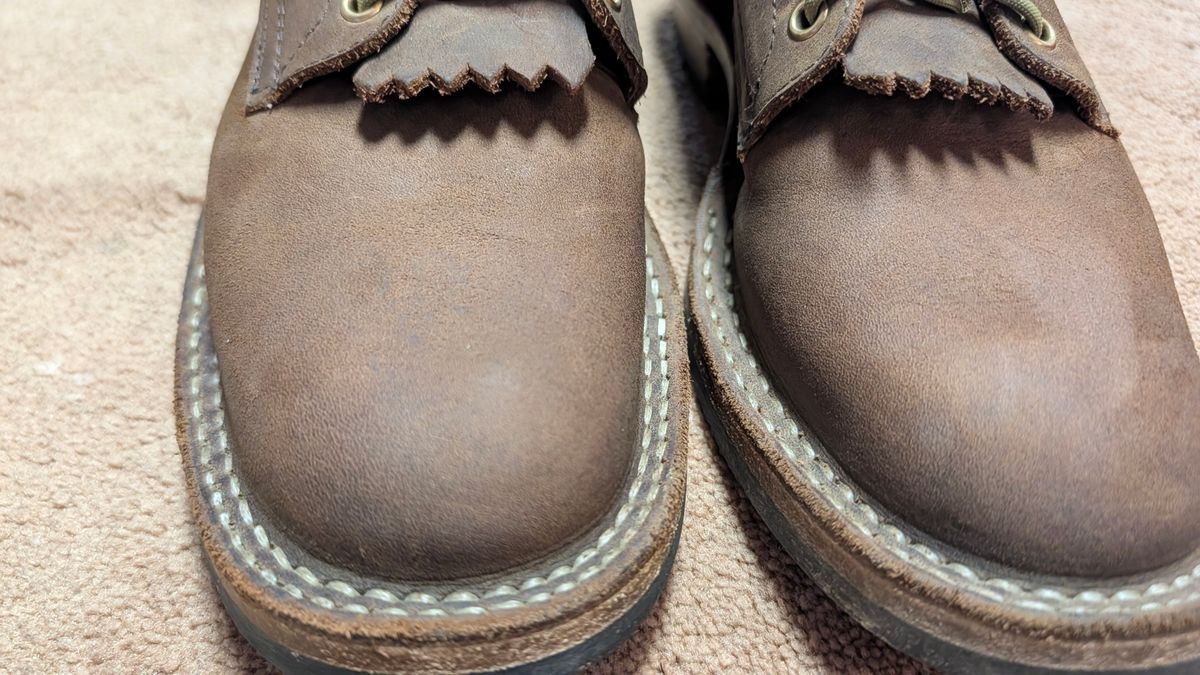 Photo by dohyde34 on April 17, 2026 of the White's Stockman in Seidel Distressed Smooth.