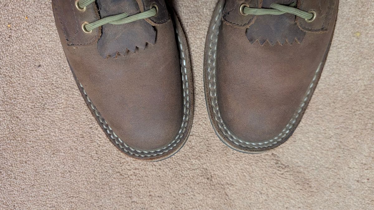 Photo by dohyde34 on April 17, 2026 of the White's Stockman in Seidel Distressed Smooth.