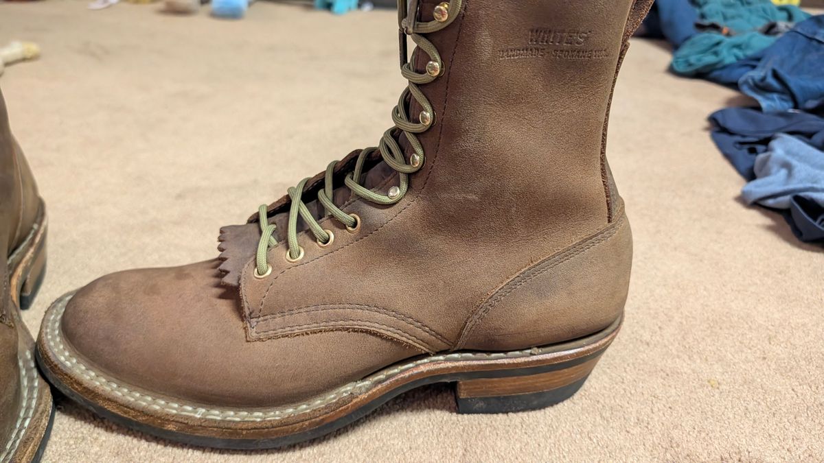 Photo by dohyde34 on April 17, 2026 of the White's Stockman in Seidel Distressed Smooth.