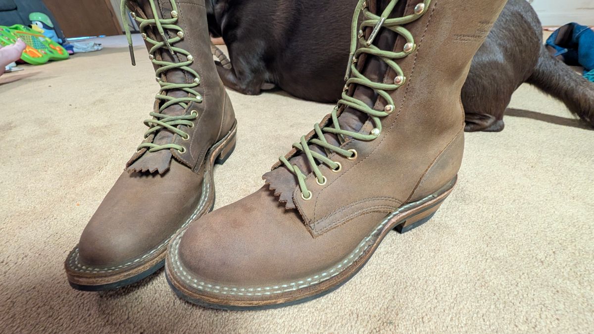 Photo by dohyde34 on April 17, 2026 of the White's Stockman in Seidel Distressed Smooth.