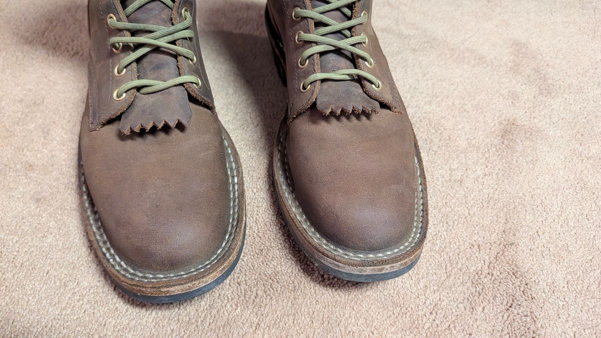 Photo by dohyde34 on April 17, 2026 of the White's Stockman in Seidel Distressed Smooth.