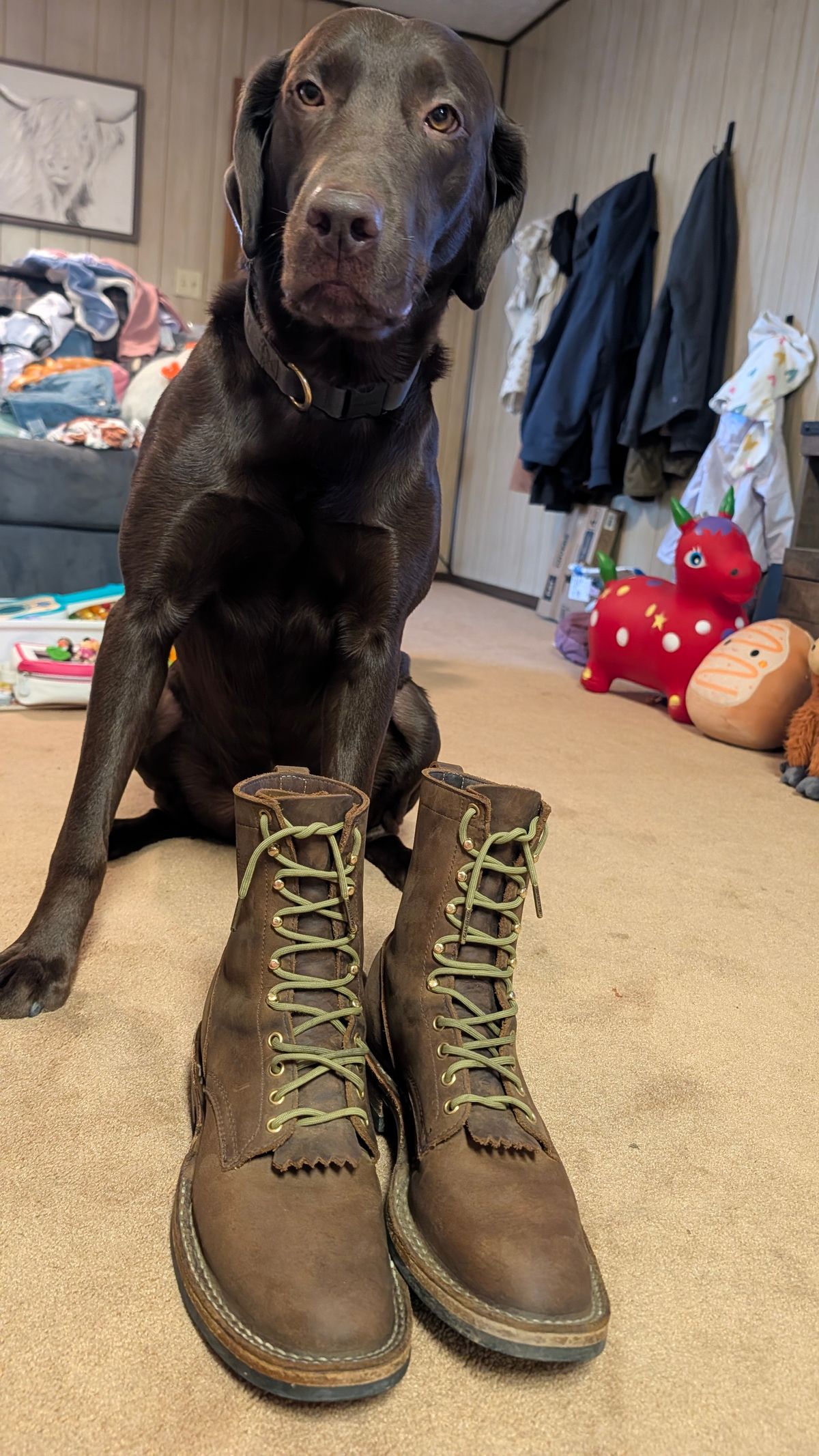 Photo by dohyde34 on April 17, 2026 of the White's Stockman in Seidel Distressed Smooth.