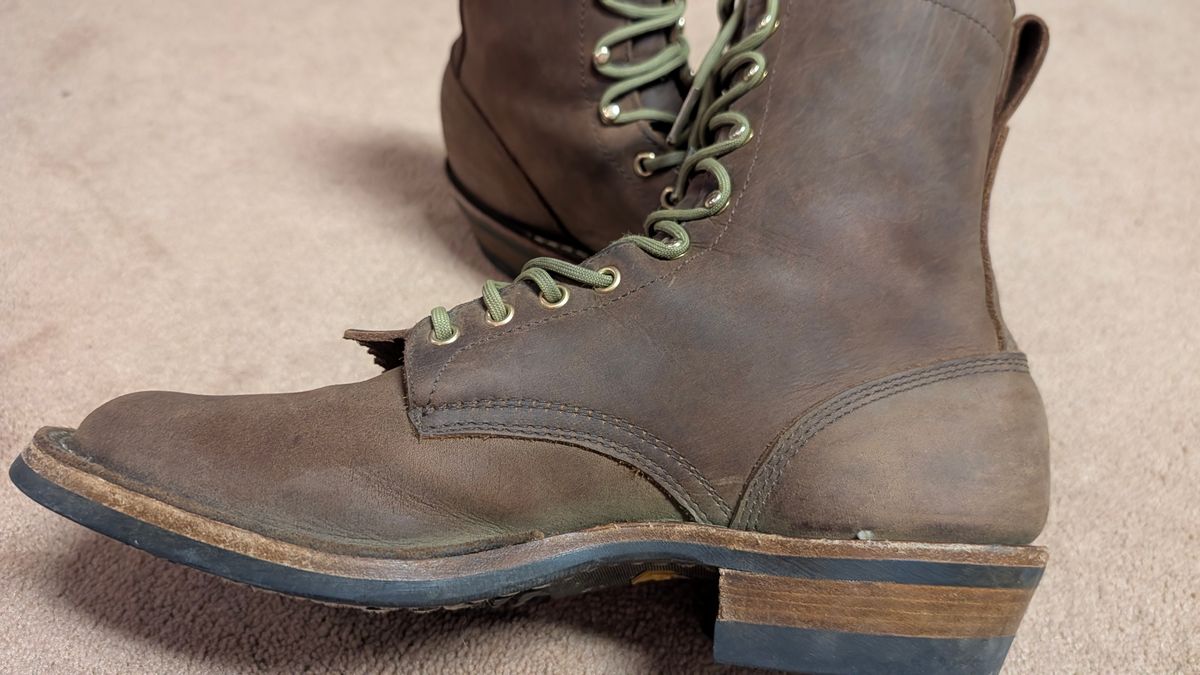 Photo by dohyde34 on April 17, 2026 of the White's Stockman in Seidel Distressed Smooth.