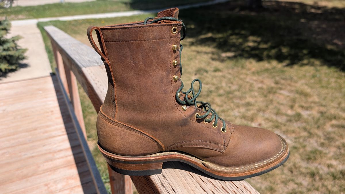 Photo by dohyde34 on April 21, 2026 of the White's Stockman in Seidel Distressed Smooth.