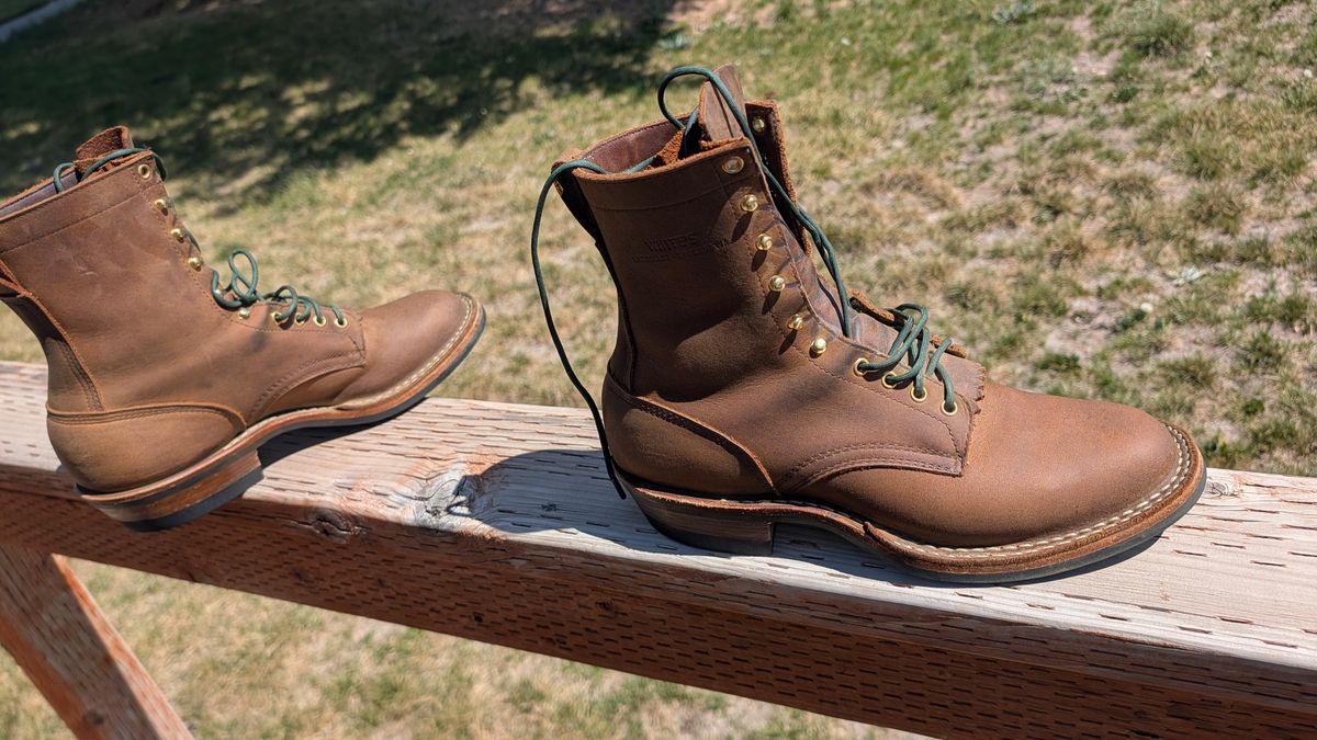 Photo by dohyde34 on April 21, 2026 of the White's Stockman in Seidel Distressed Smooth.