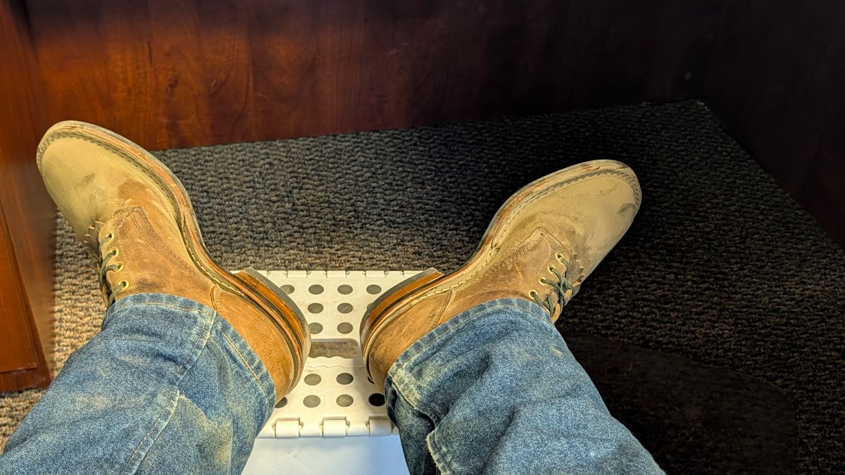 Photo by dohyde34 on April 29, 2026 of the White's Stockman in Seidel Distressed Smooth.