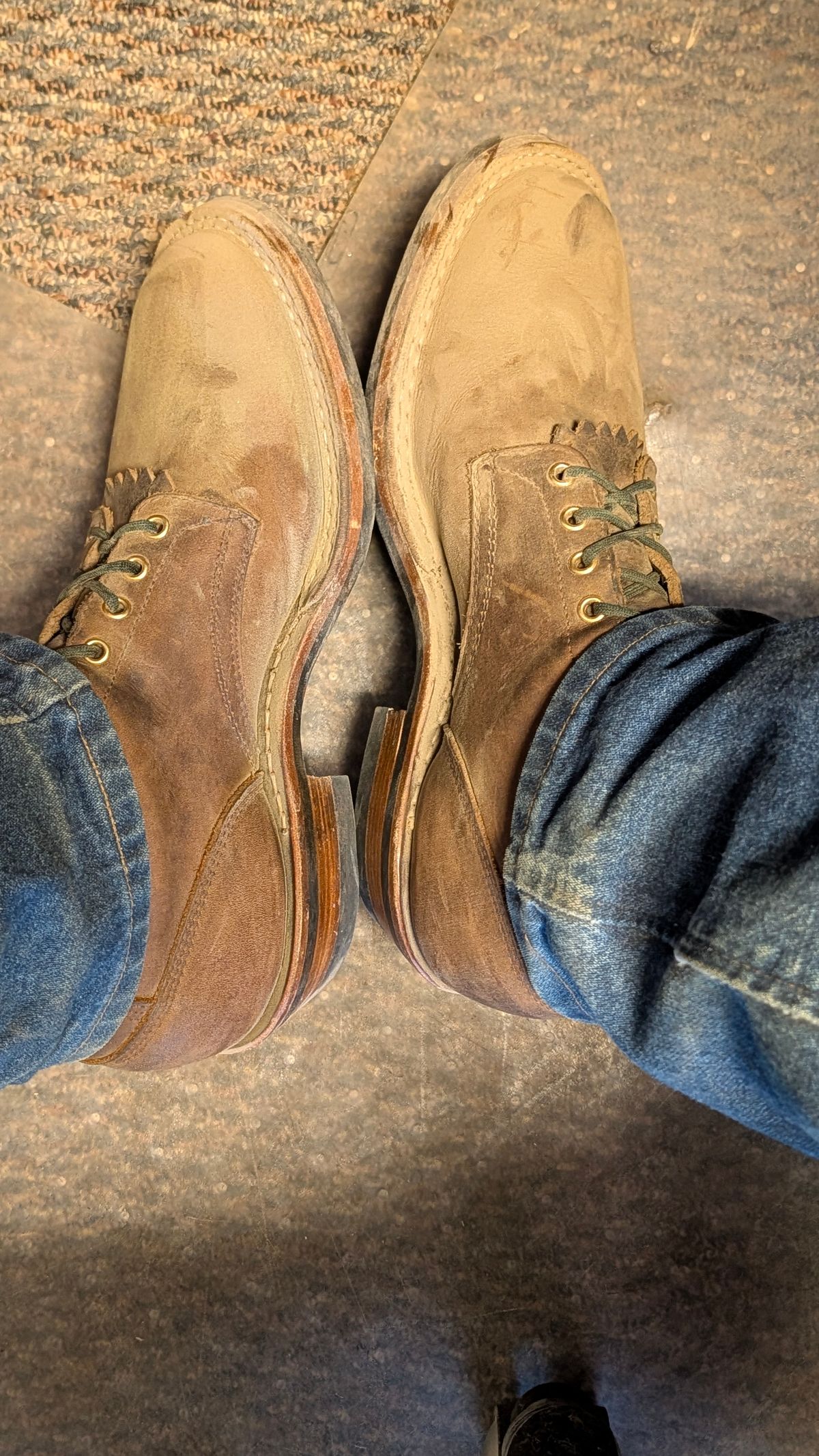 Photo by dohyde34 on April 29, 2026 of the White's Stockman in Seidel Distressed Smooth.