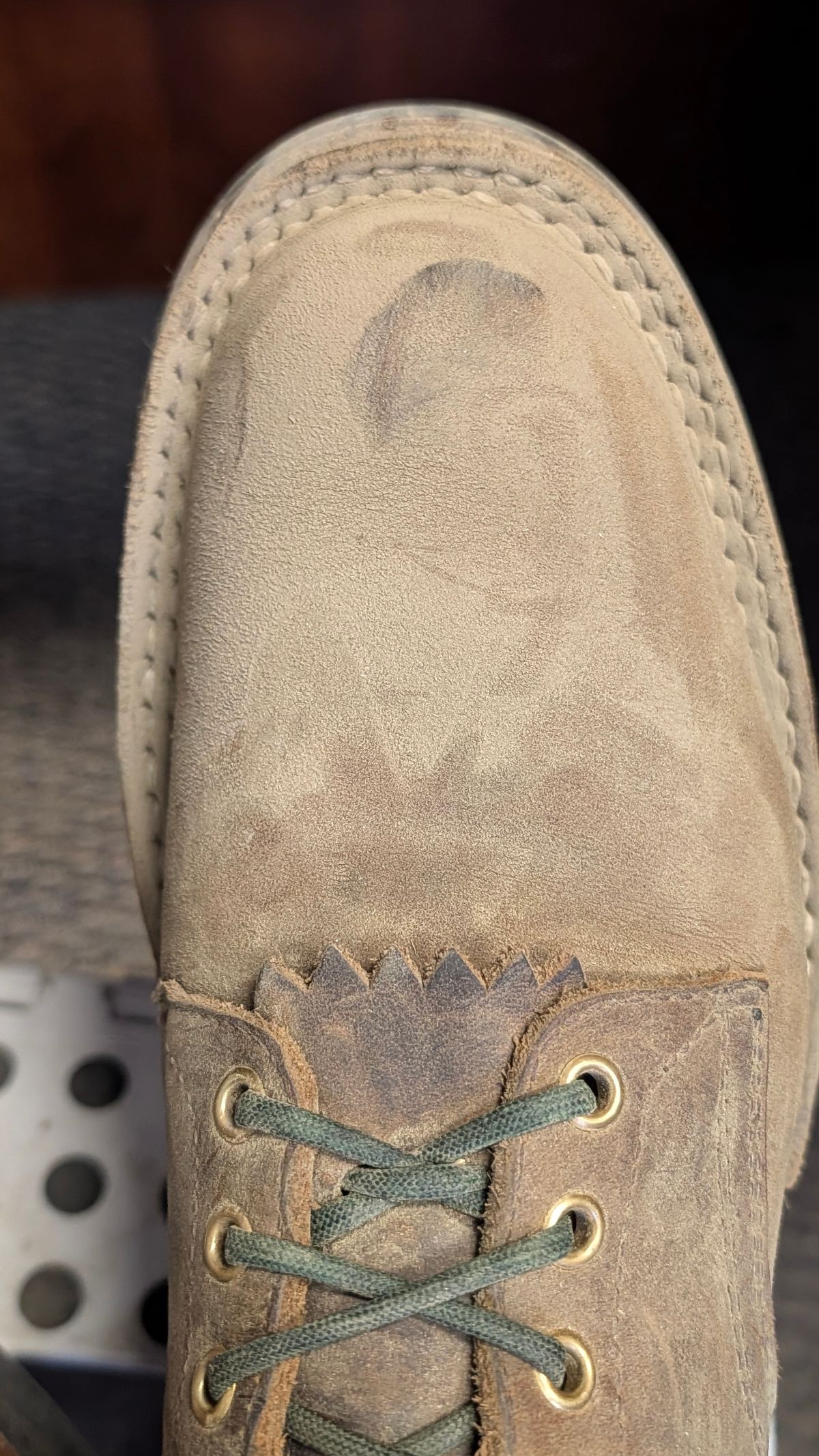 Photo by dohyde34 on April 29, 2026 of the White's Stockman in Seidel Distressed Smooth.
