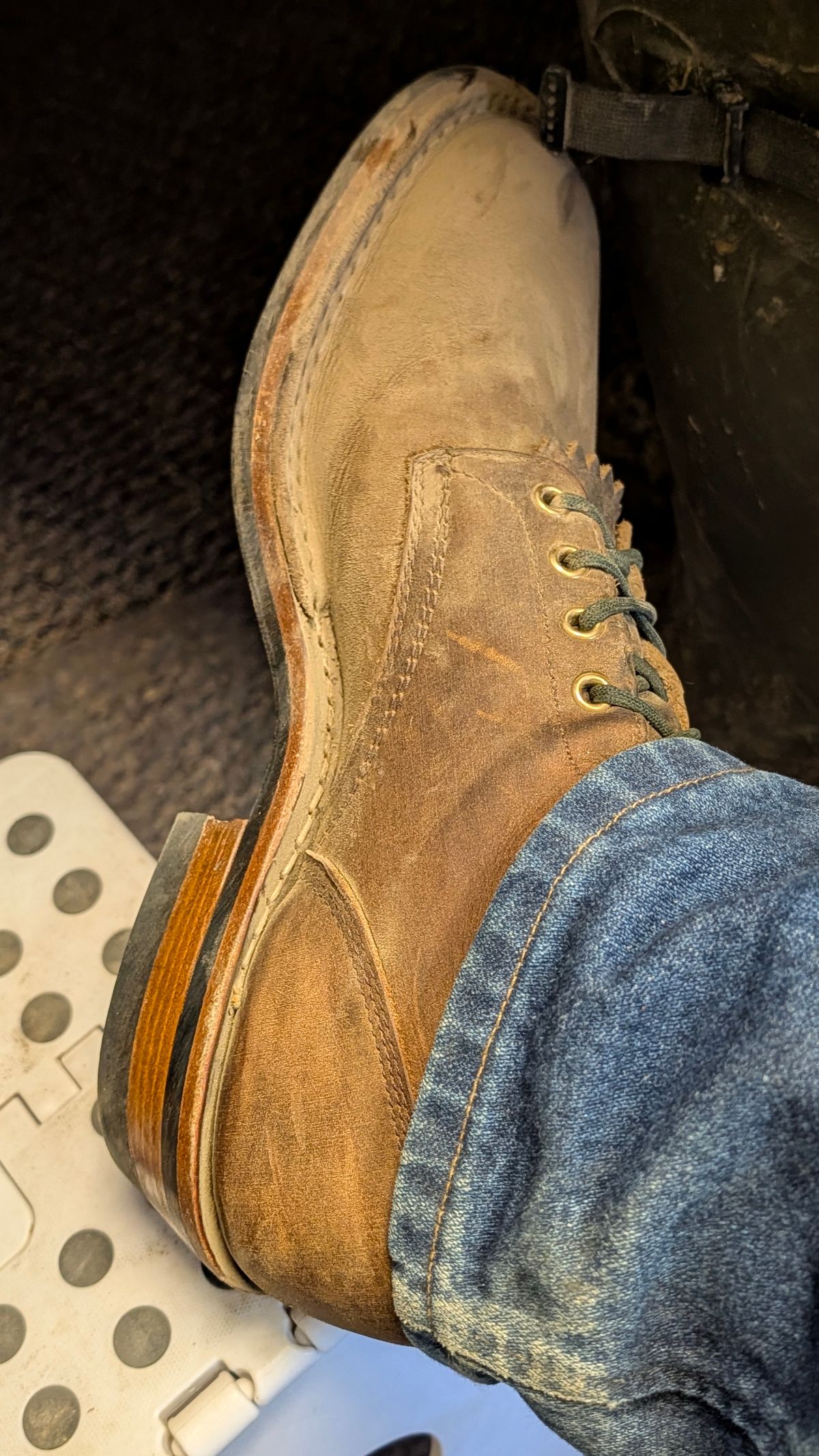 Photo by dohyde34 on April 29, 2026 of the White's Stockman in Seidel Distressed Smooth.