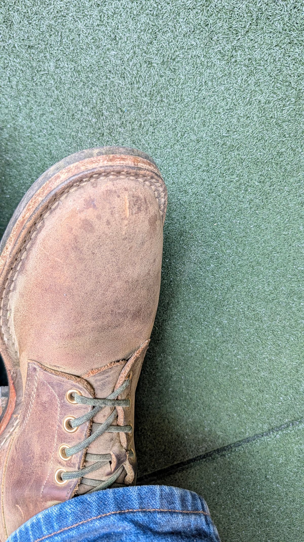 Photo by dohyde34 on June 6, 2026 of the White's Stockman in Seidel Distressed Smooth.