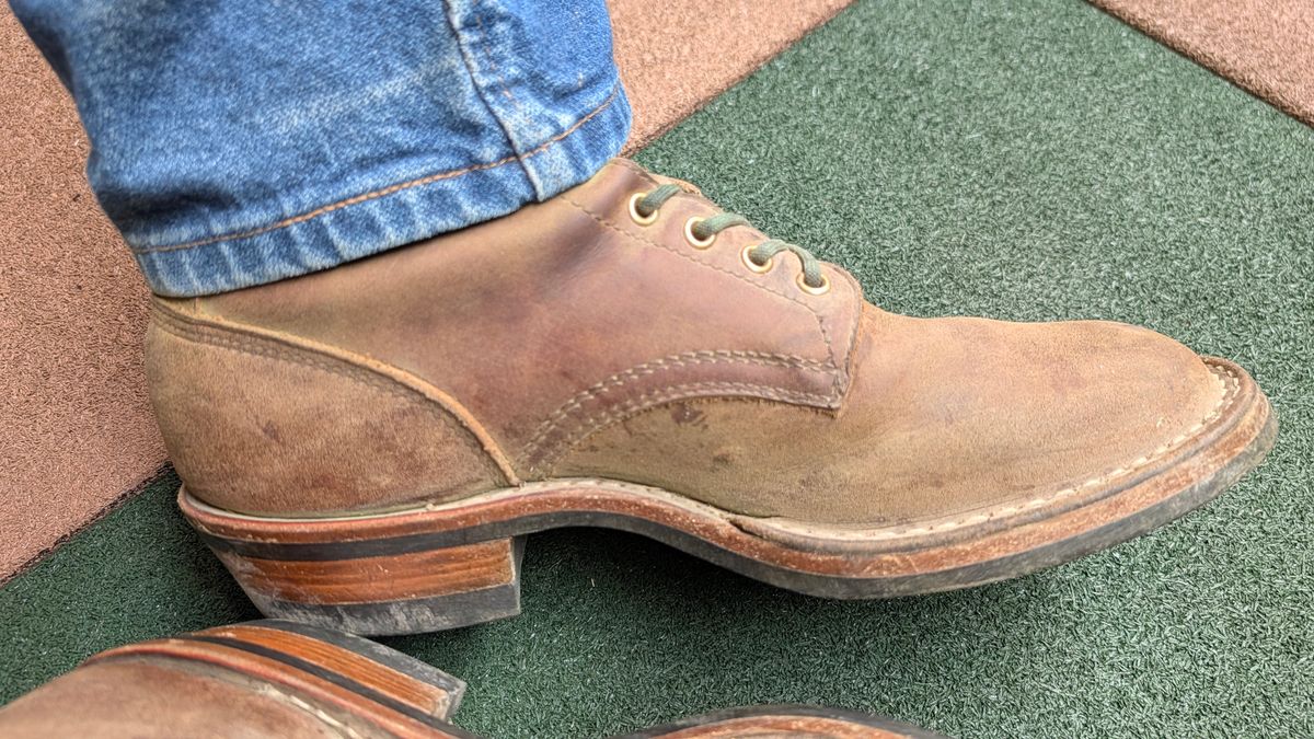 Photo by dohyde34 on June 6, 2026 of the White's Stockman in Seidel Distressed Smooth.