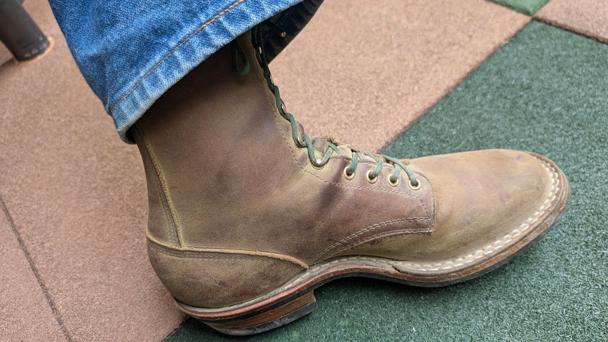 Photo by dohyde34 on June 6, 2026 of the White's Stockman in Seidel Distressed Smooth.