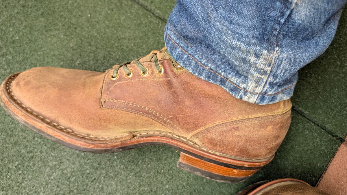 Photo by dohyde34 on June 6, 2026 of the White's Stockman in Seidel Distressed Smooth.