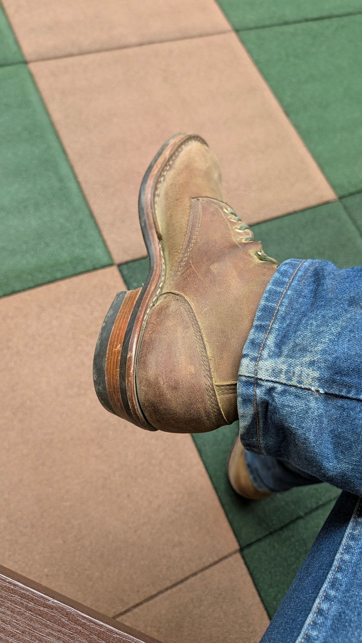 Photo by dohyde34 on June 6, 2026 of the White's Stockman in Seidel Distressed Smooth.