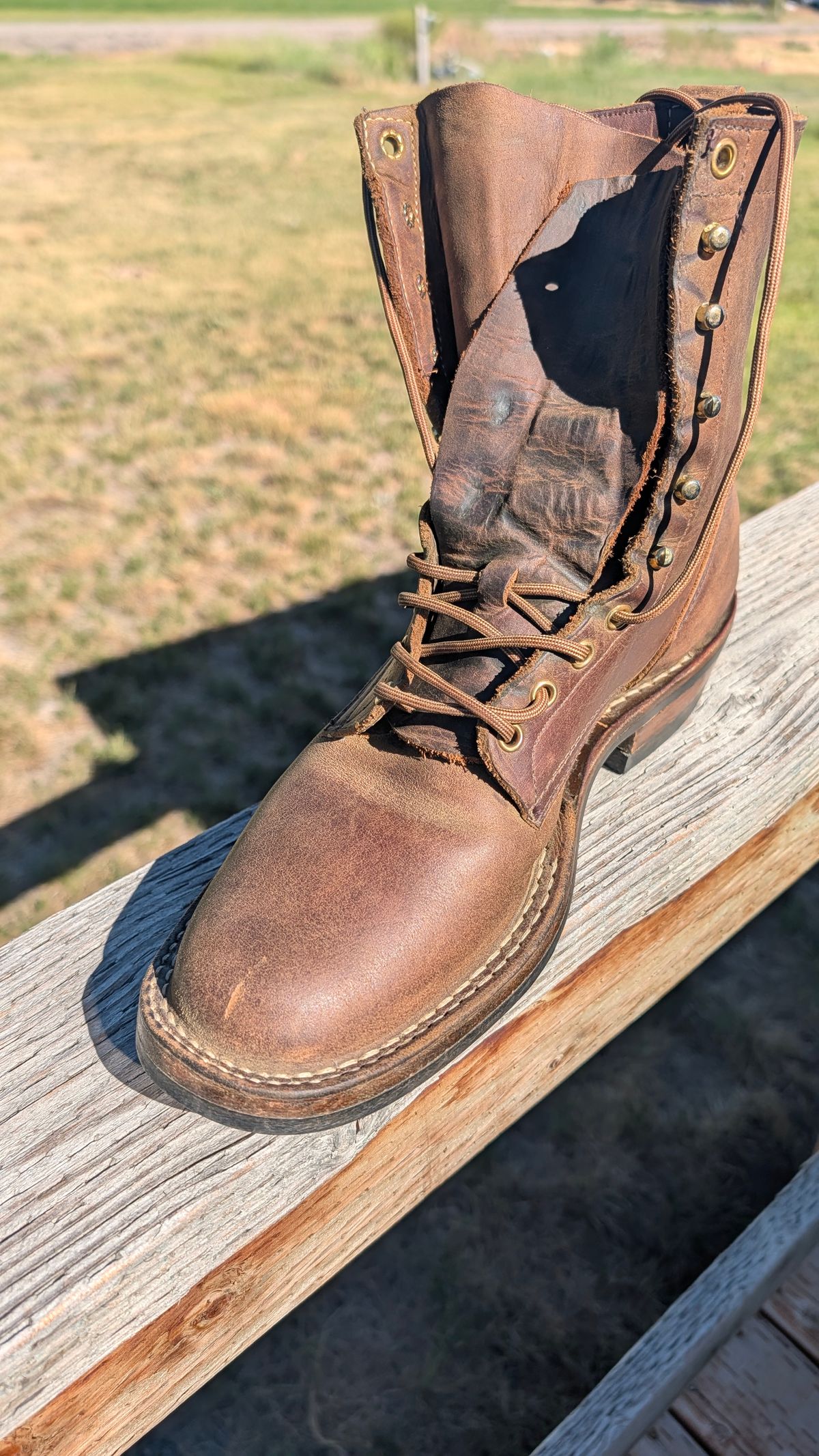 Photo by dohyde34 on June 12, 2026 of the White's Stockman in Seidel Distressed Smooth.