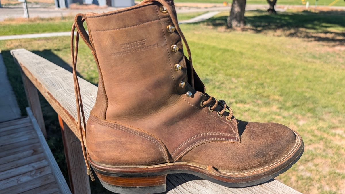 Photo by dohyde34 on June 12, 2026 of the White's Stockman in Seidel Distressed Smooth.