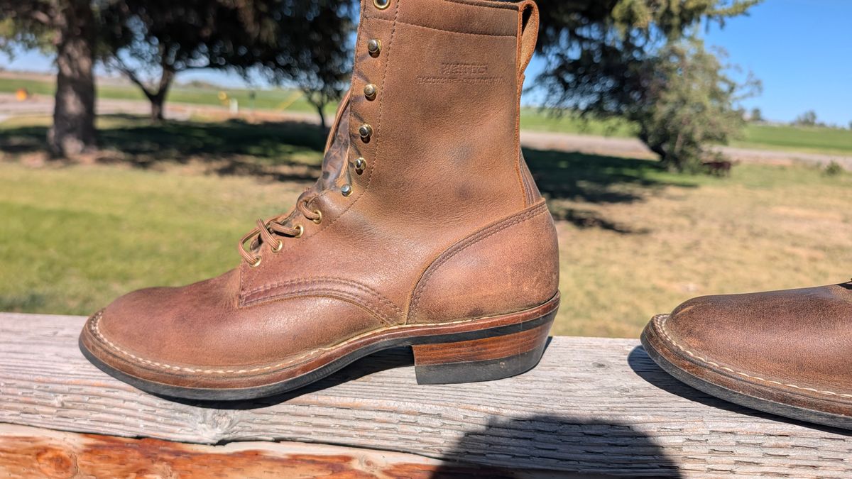 Photo by dohyde34 on June 12, 2026 of the White's Stockman in Seidel Distressed Smooth.