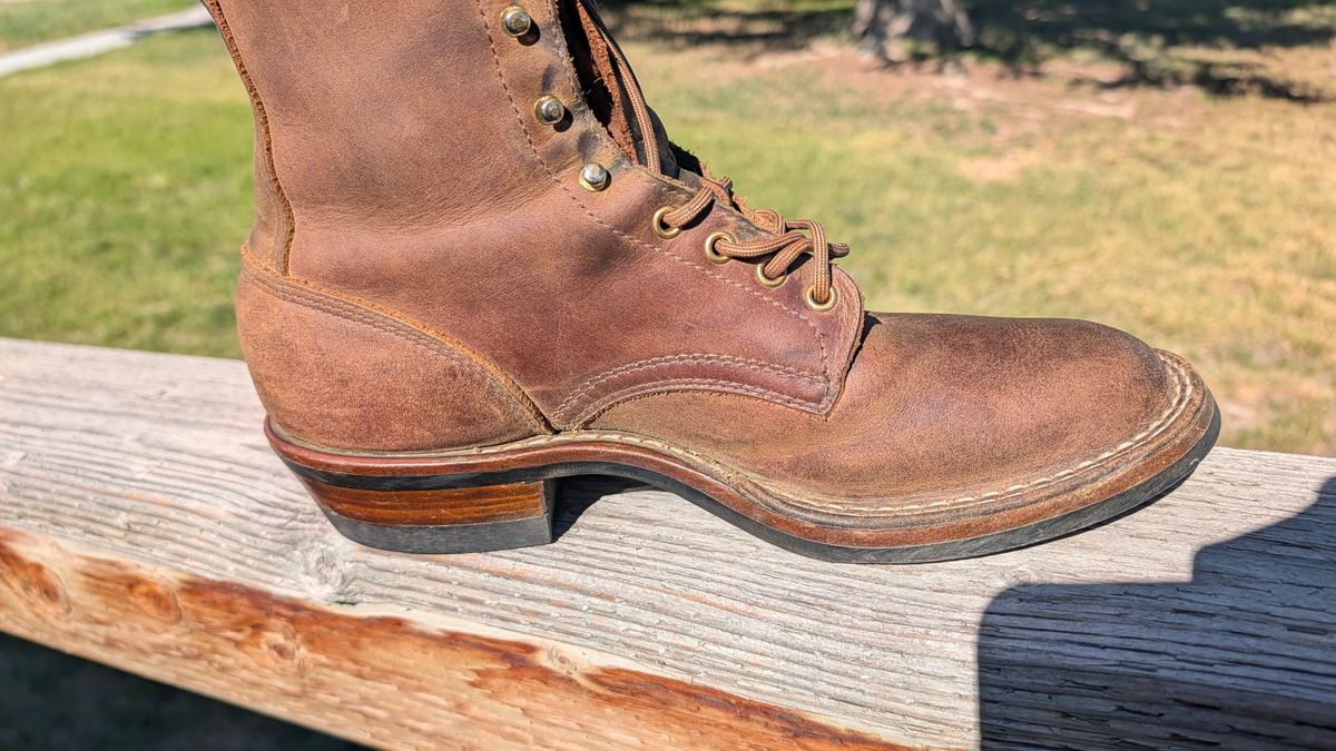 Photo by dohyde34 on June 12, 2026 of the White's Stockman in Seidel Distressed Smooth.