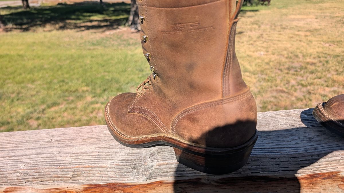 Photo by dohyde34 on June 12, 2026 of the White's Stockman in Seidel Distressed Smooth.