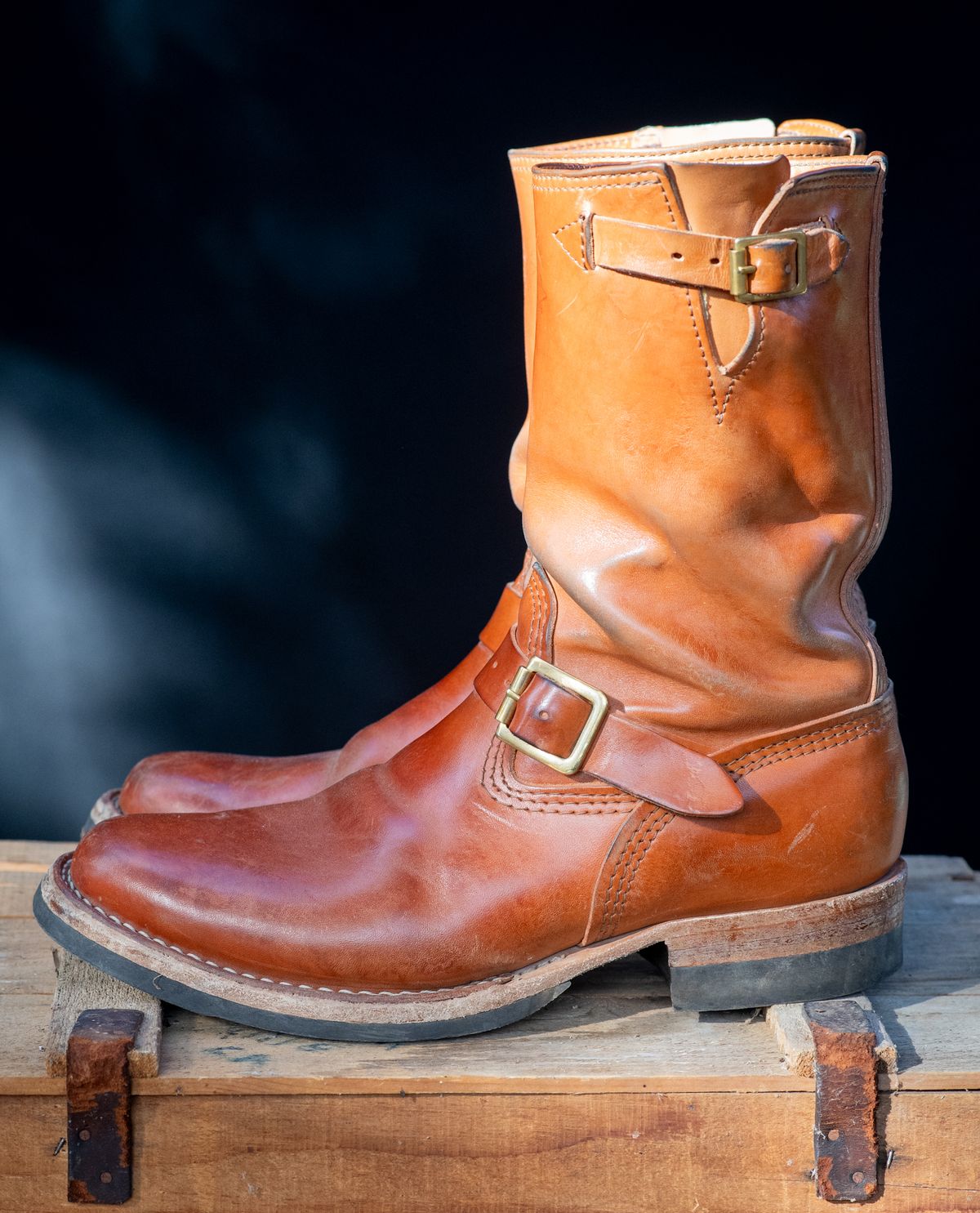 Photo by kungfubeach on March 1, 2026 of the Wesco Mister Lou in Maryam Natural Horsebutt.