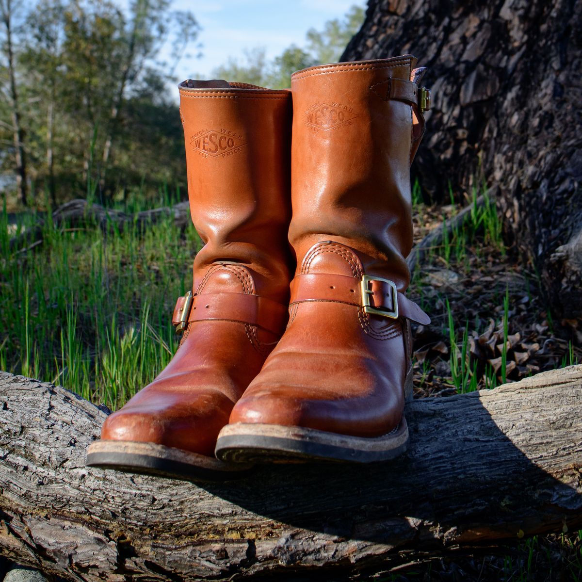 Photo by kungfubeach on March 4, 2026 of the Wesco Mister Lou in Maryam Natural Horsebutt.