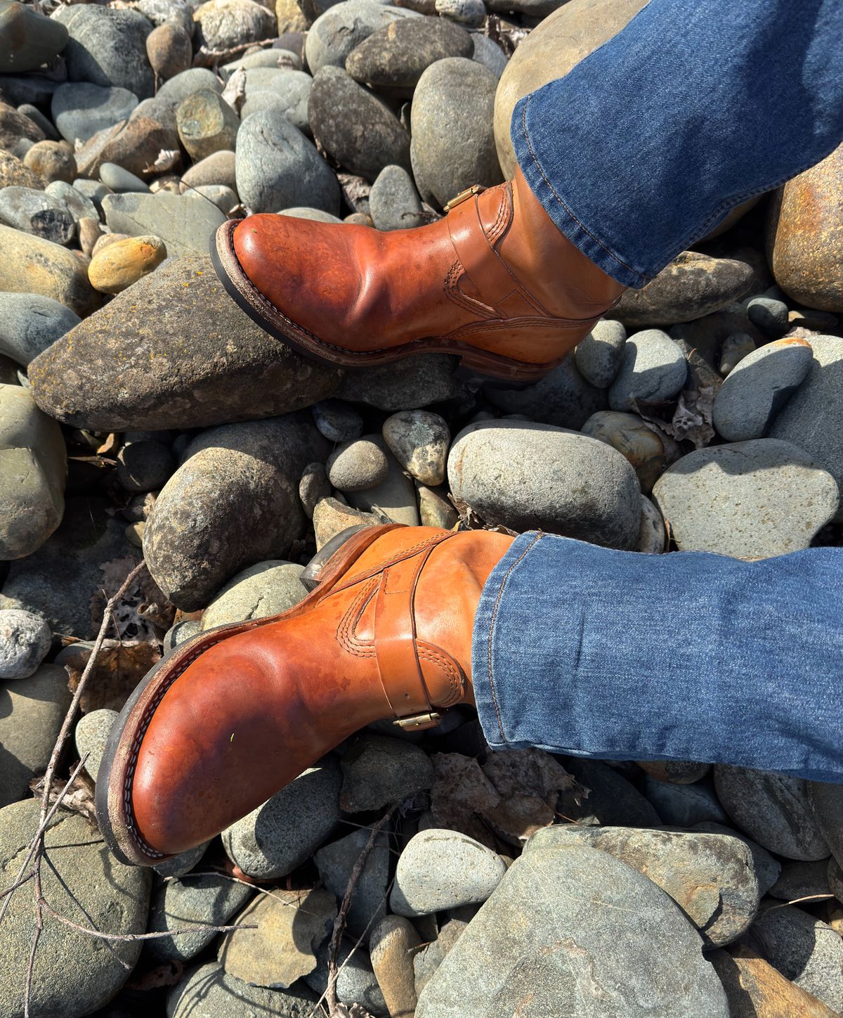 Photo by kungfubeach on January 11, 2026 of the Wesco Mister Lou in Maryam Natural Horsebutt.