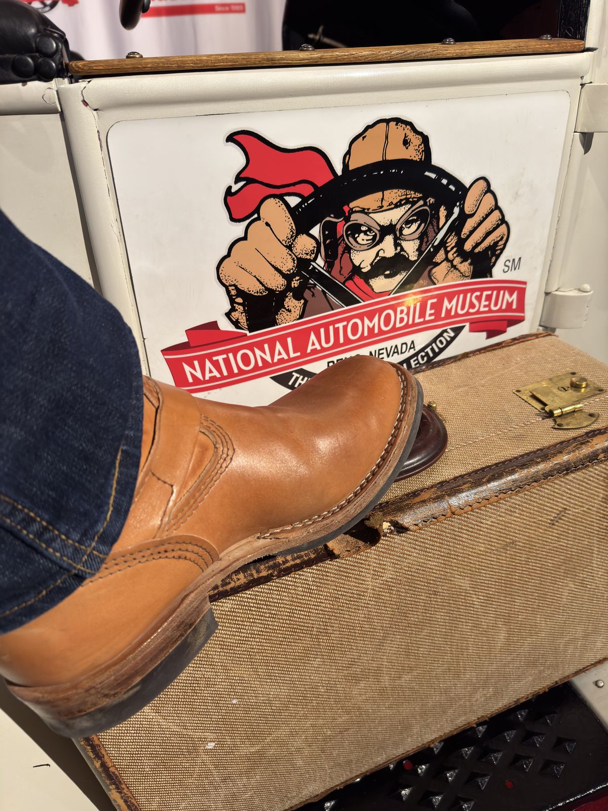 Photo by kungfubeach on December 6, 2025 of the Wesco Mister Lou in Maryam Natural Horsebutt.