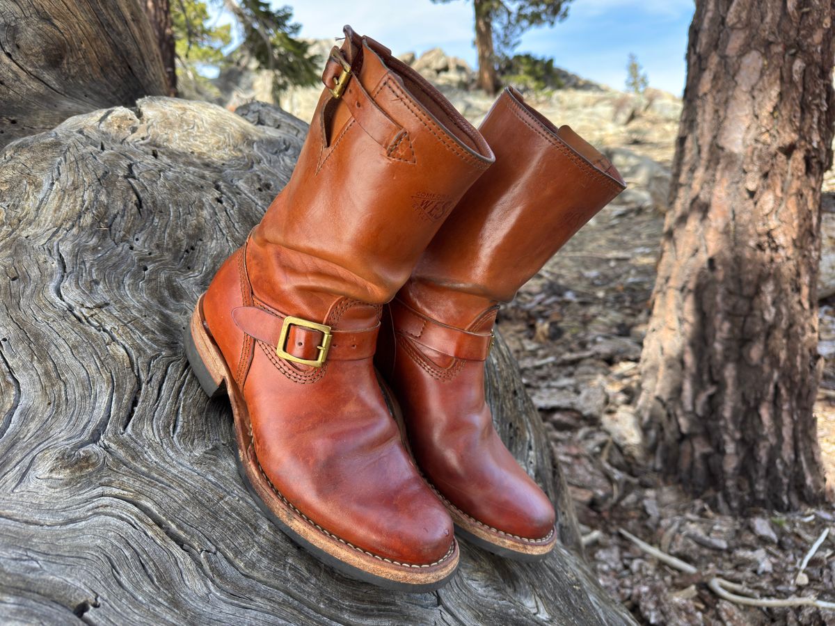 Photo by kungfubeach on March 29, 2026 of the Wesco Mister Lou in Maryam Natural Horsebutt.