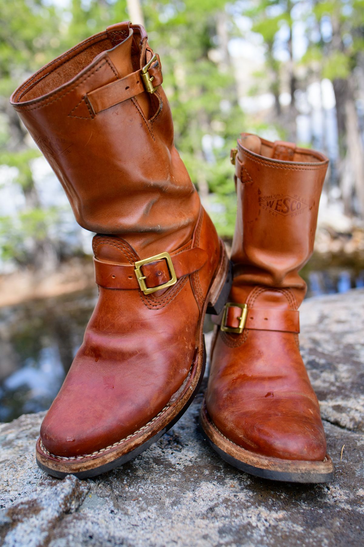 Photo by kungfubeach on March 30, 2026 of the Wesco Mister Lou in Maryam Natural Horsebutt.