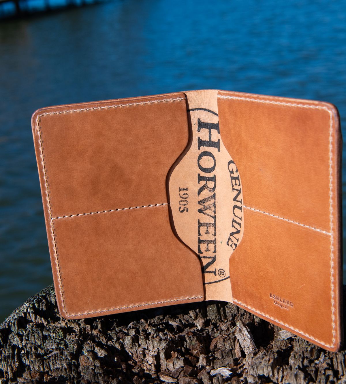 Photo by kungfubeach on October 1, 2025 of the Ashland Leather Fat Herbie in Horween Natural Shell Cordovan.