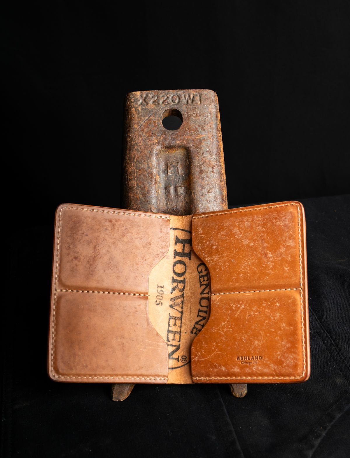 Photo by kungfubeach on November 6, 2025 of the Ashland Leather Fat Herbie in Horween Natural Shell Cordovan.