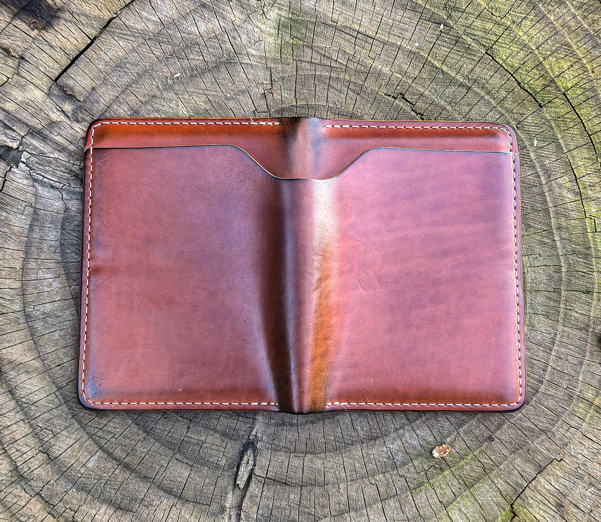 Photo by kungfubeach on January 14, 2026 of the Ashland Leather Fat Herbie in Horween Natural Shell Cordovan.