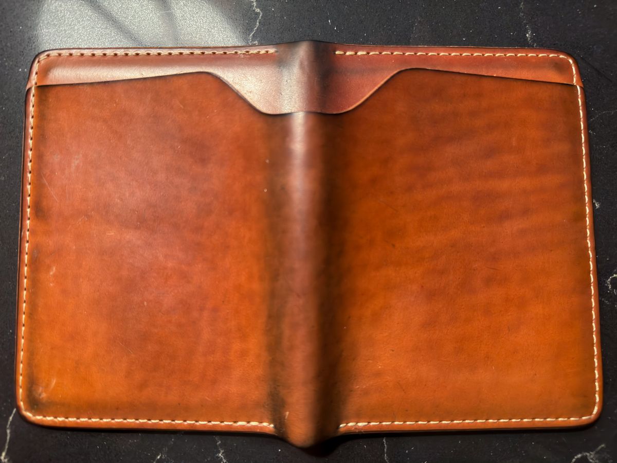 Photo by kungfubeach on February 5, 2026 of the Ashland Leather Fat Herbie in Horween Natural Shell Cordovan.