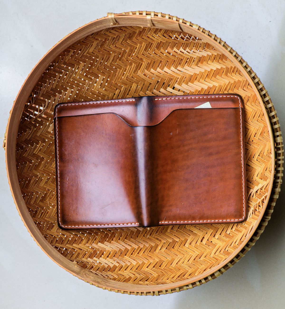 Photo by kungfubeach on March 4, 2026 of the Ashland Leather Fat Herbie in Horween Natural Shell Cordovan.