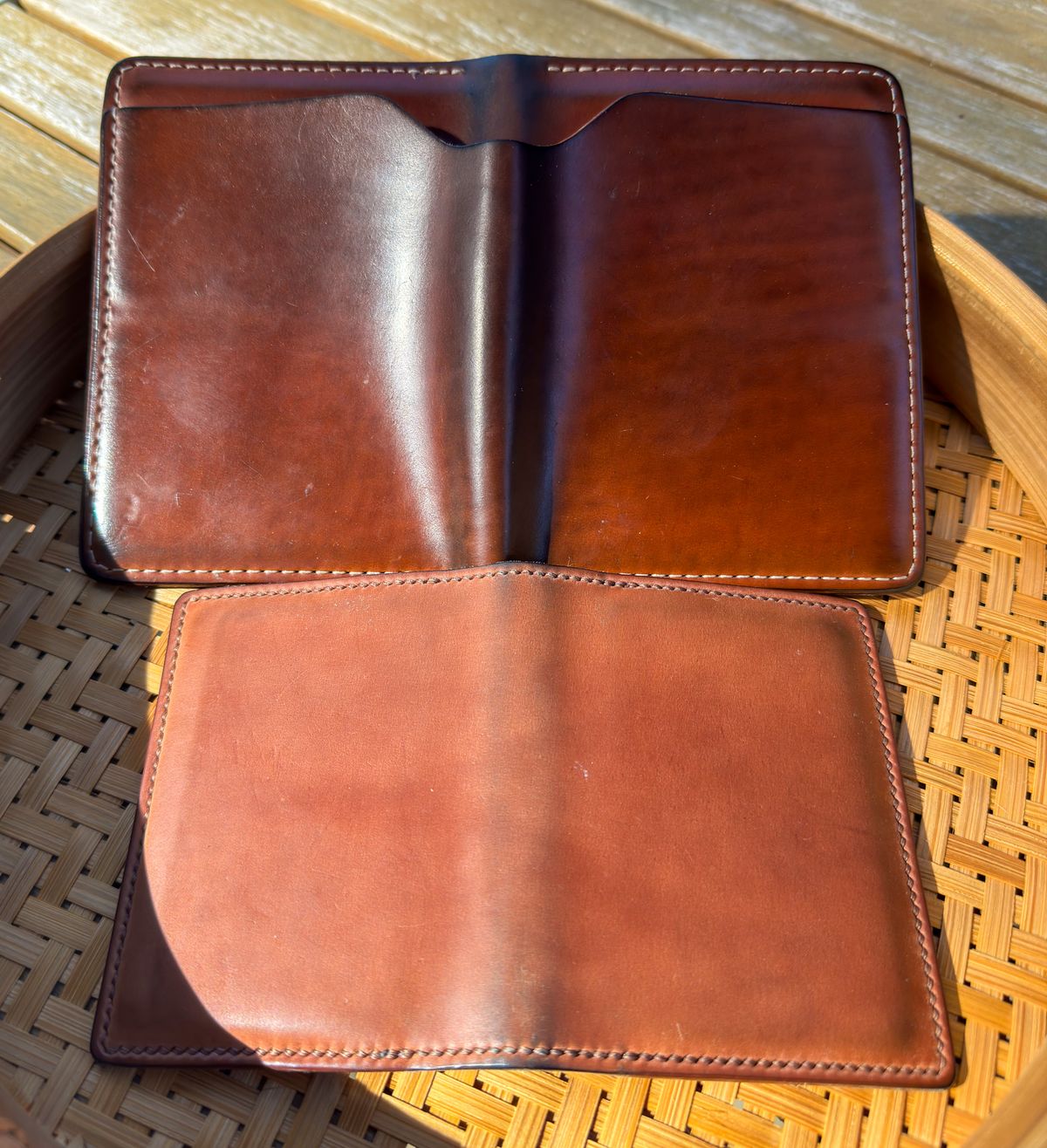 Photo by kungfubeach on March 14, 2026 of the Ashland Leather Fat Herbie in Horween Natural Shell Cordovan.