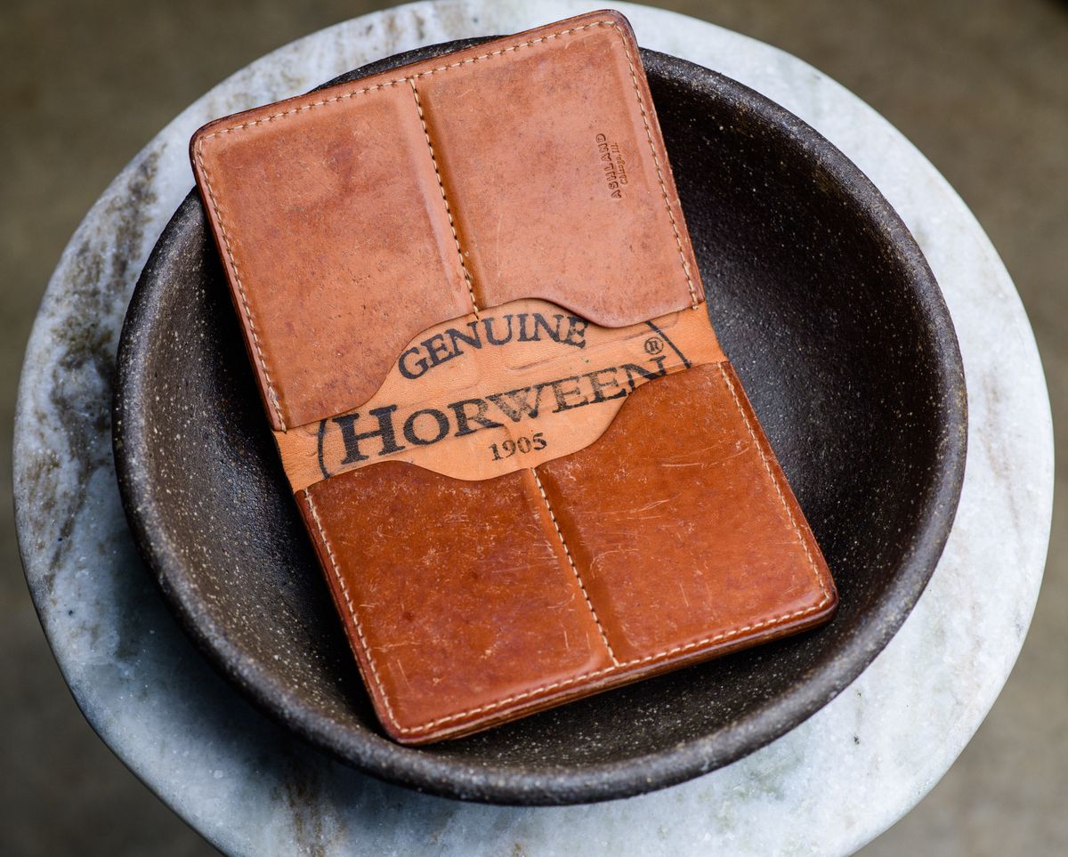 Photo by kungfubeach on April 6, 2026 of the Ashland Leather Fat Herbie in Horween Natural Shell Cordovan.