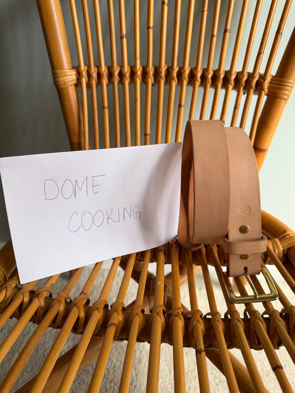 Photo by jaredbrewer on November 3, 2025 of the M and W Leather The Neuse in Natural Bridle.