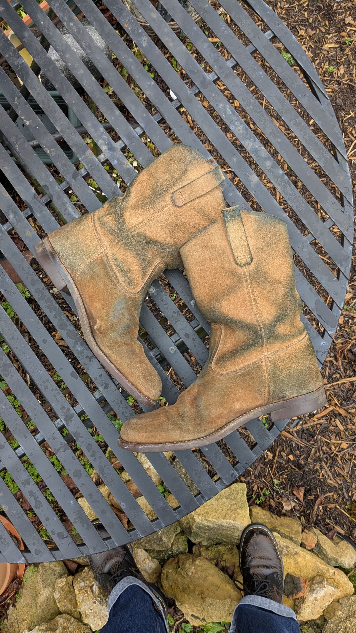 Photo by swoob on February 1, 2026 of the Red Wing Pecos in S.B. Foot Hawthorne Muleskinner.