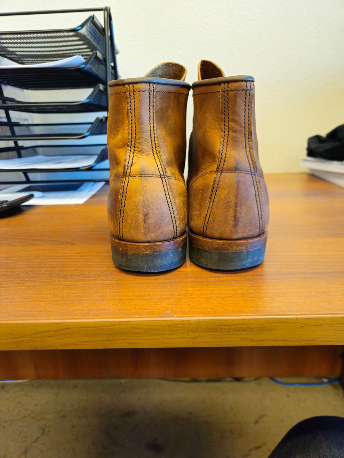 Photo by jhiatt77 on April 8, 2026 of the Red Wing Beckman 4579 in S.B. Foot Gaucho Yuma.