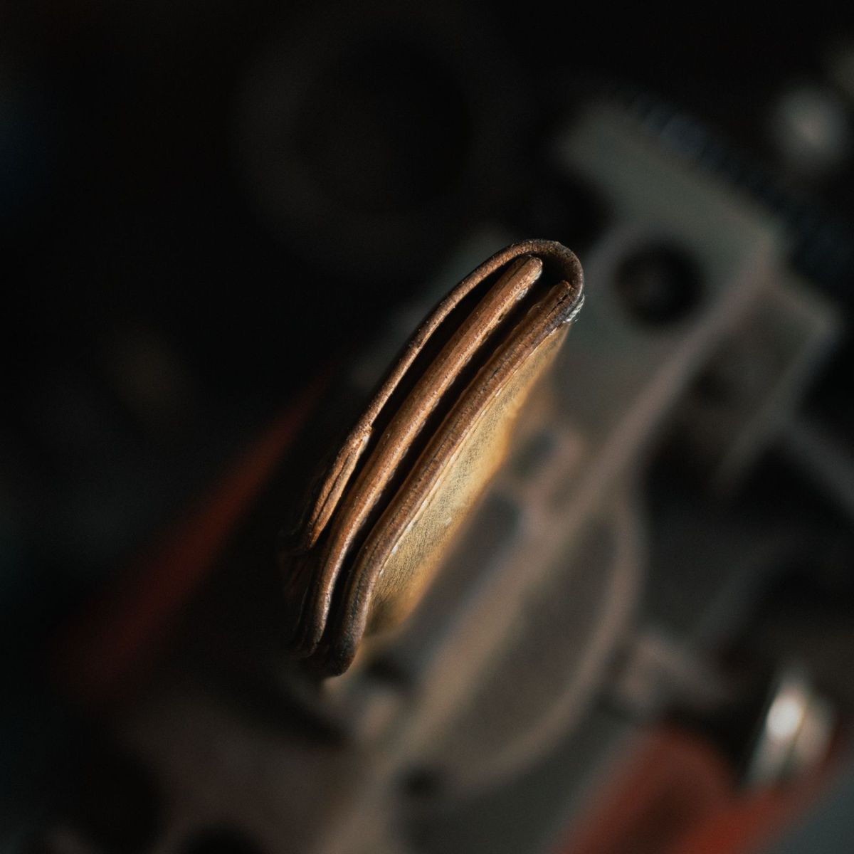 Photo by BiengerZ on March 2, 2026 of the Willie's Handmade Boots Willie's Leathers Lone Rider Wallet in Vegetable-tanned leather Natural.