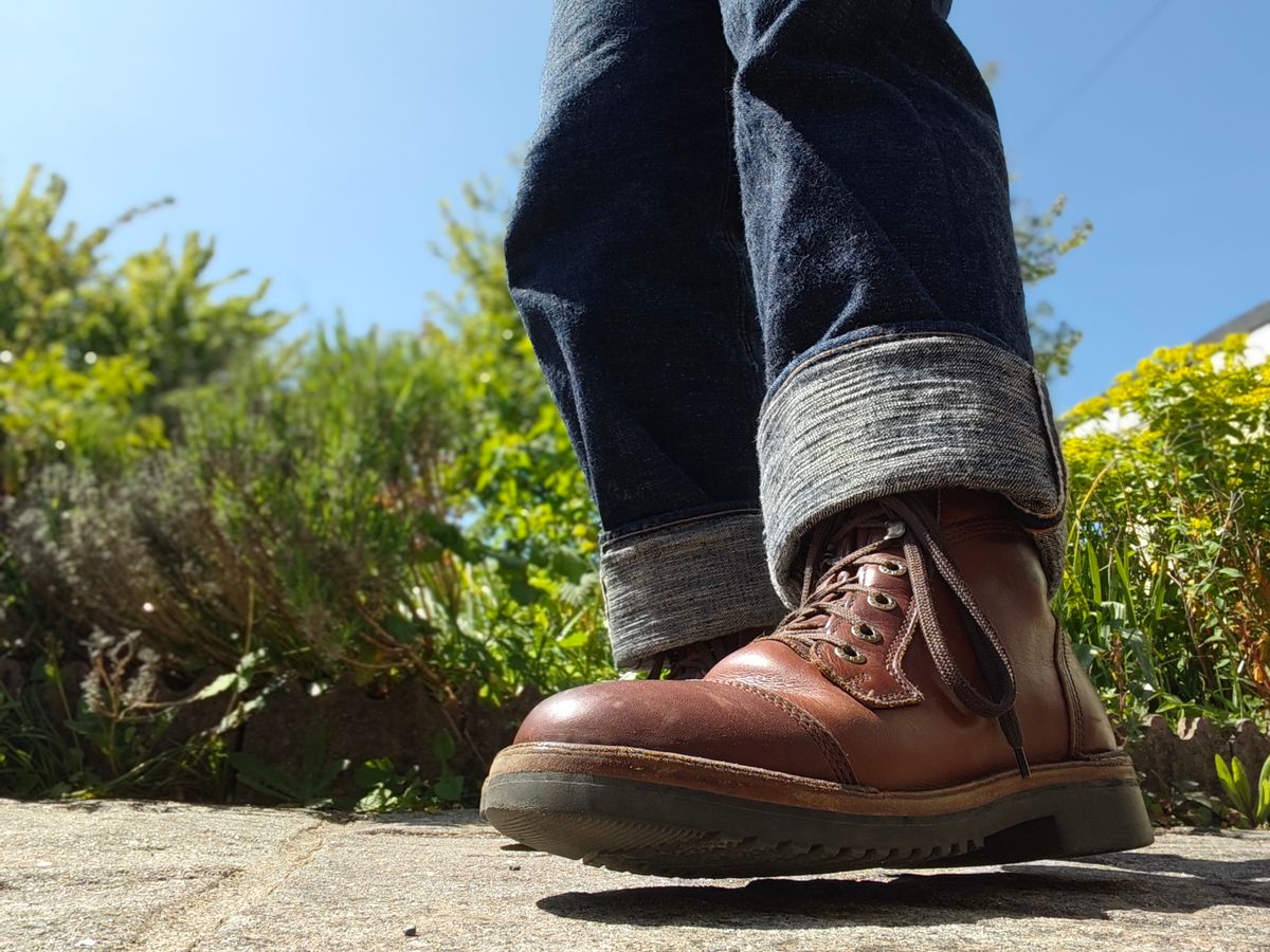 Photo by AdamReynolds on April 24, 2026 of the Jim Green Numzaan in Walnut Veg Tan.