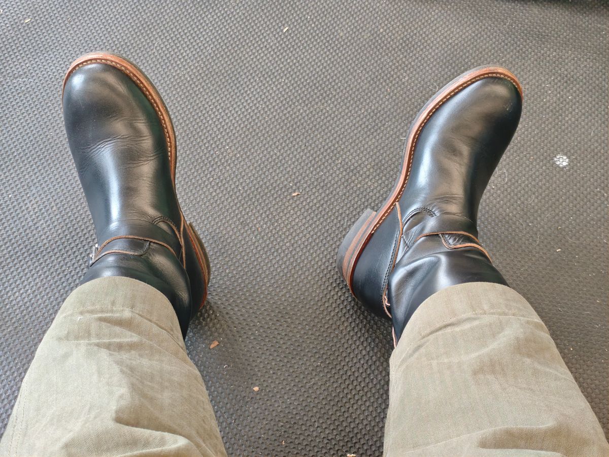 Photo by AdamReynolds on February 26, 2026 of the Crush On Retro 301 Engineer in Crush On Retro Black Teacore.