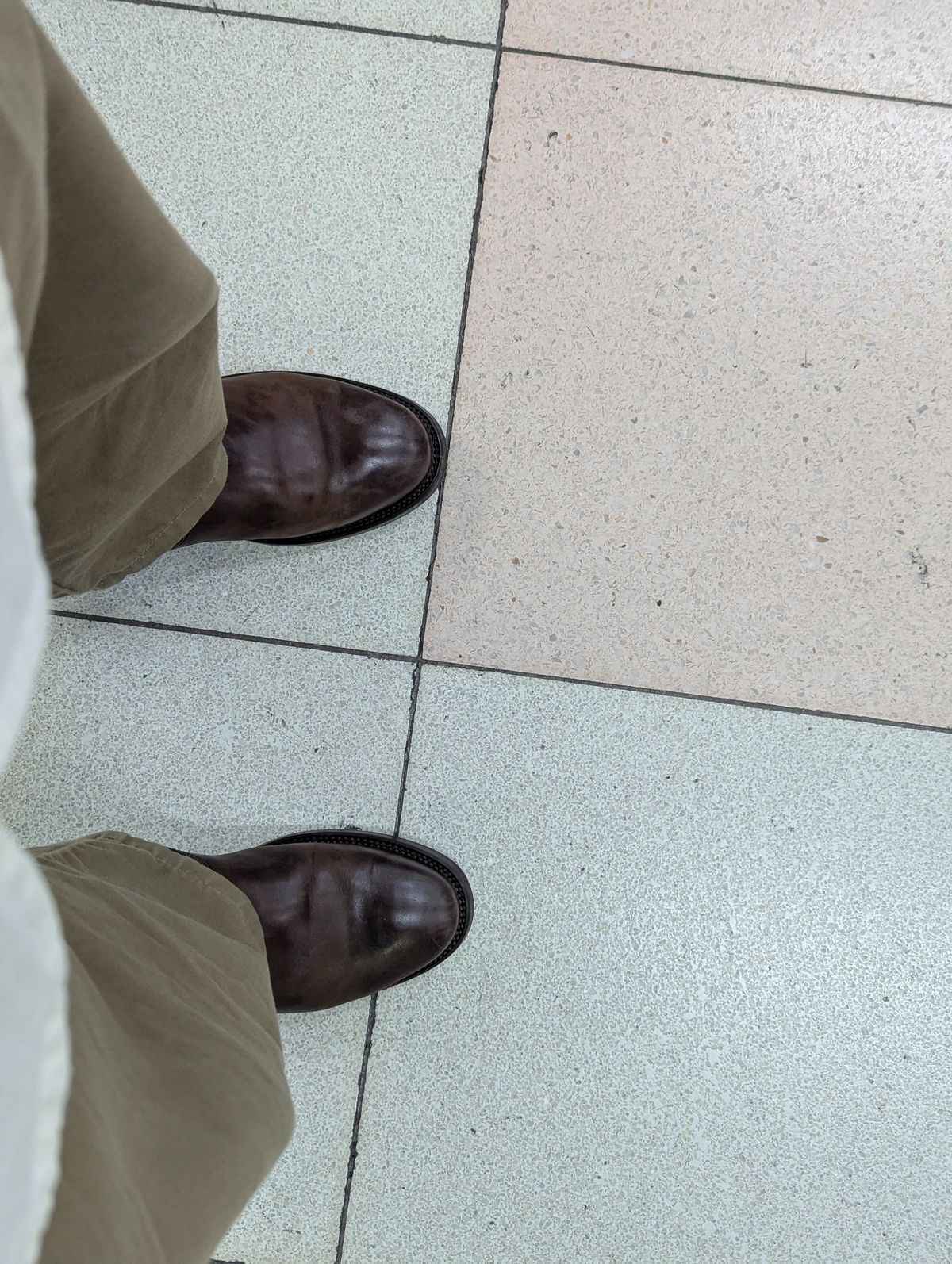 Photo by StuntTriple on October 28, 2025 of the Quan Shoemaker Engineer in Maryam Walnut TPR Horsebutt.