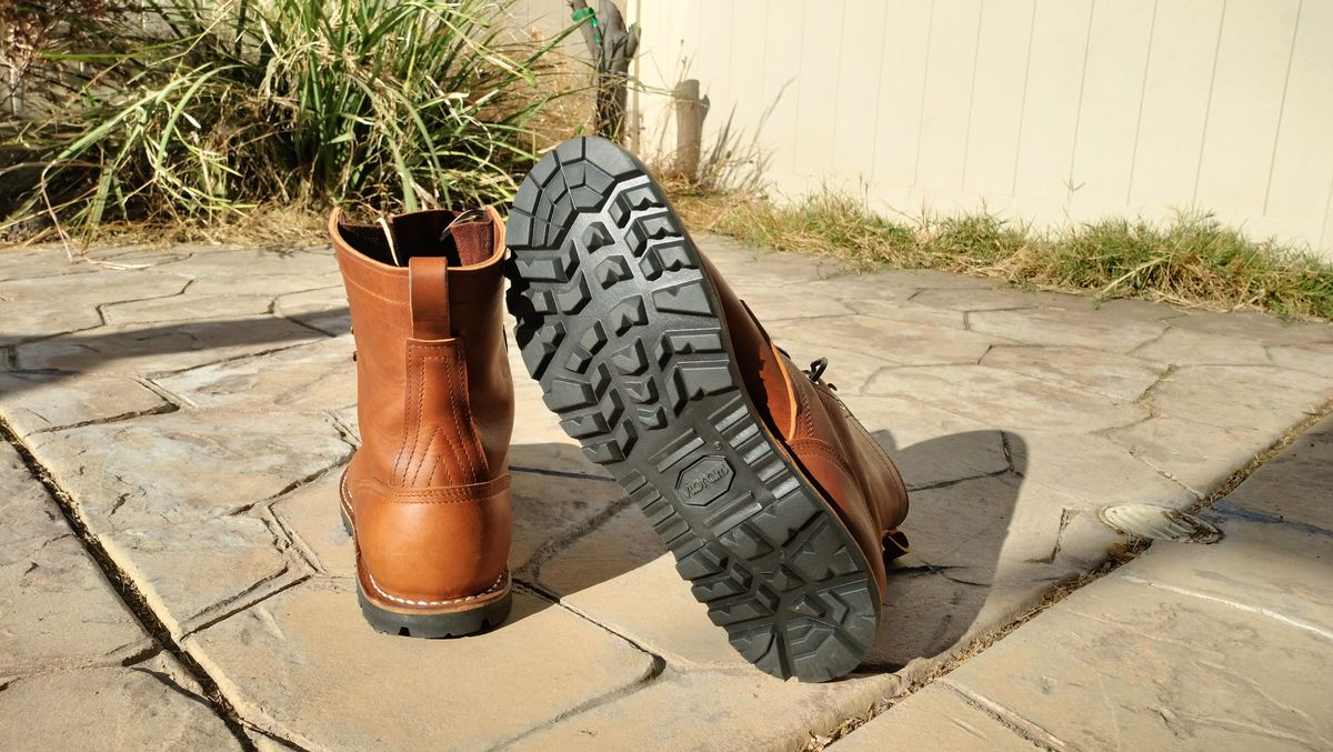 Photo by StuntTriple on August 1, 2025 of the Nicks Strider ZD in Nicks / Horween Honey Spokane.