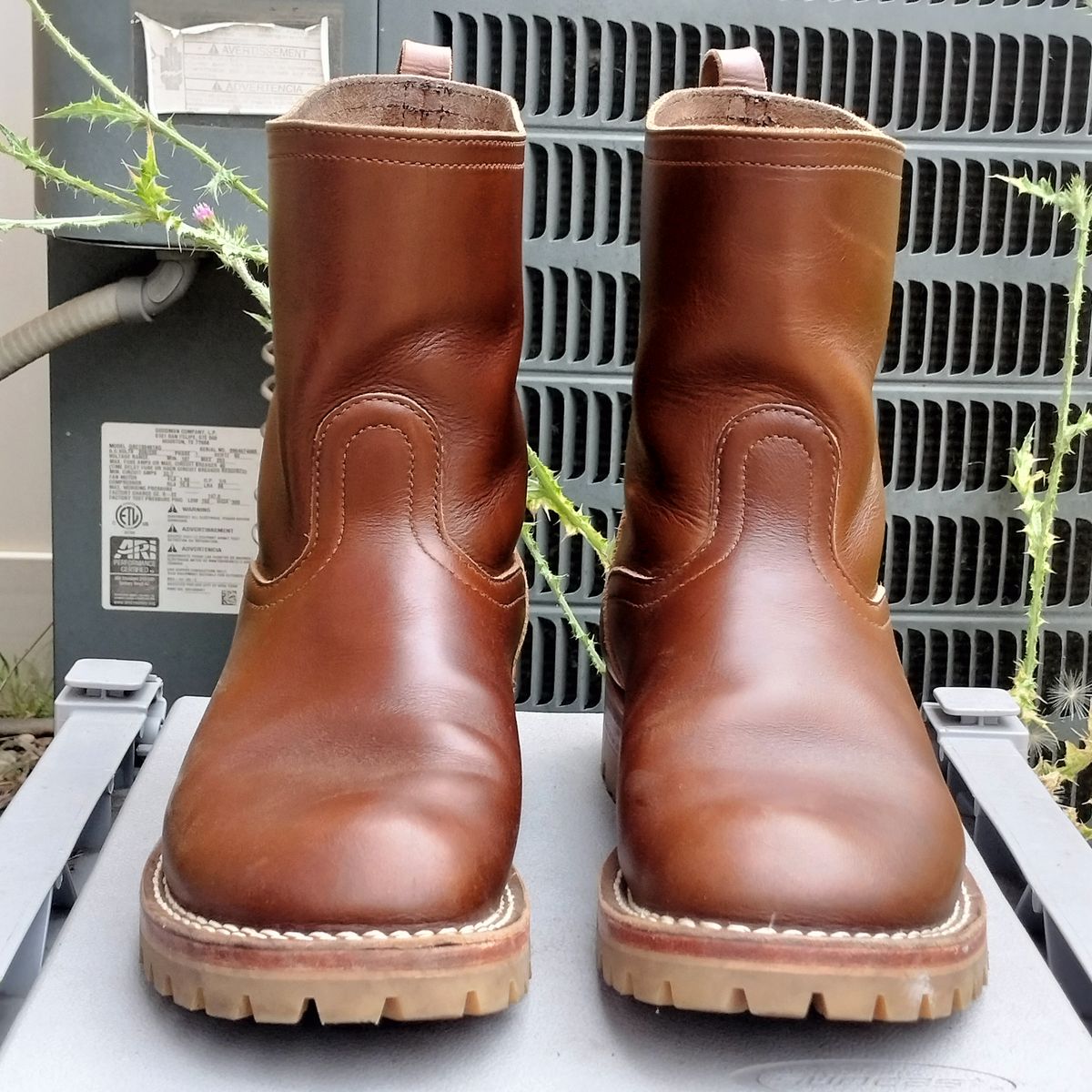 Photo by StuntTriple on May 22, 2026 of the Nicks Wellington in Nick's / Horween Cognac Shackleton.