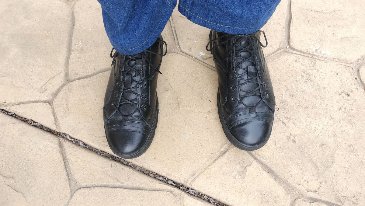 Photo by StuntTriple on May 17, 2025 of the Spingle Boot shoe in Unknown Leather.