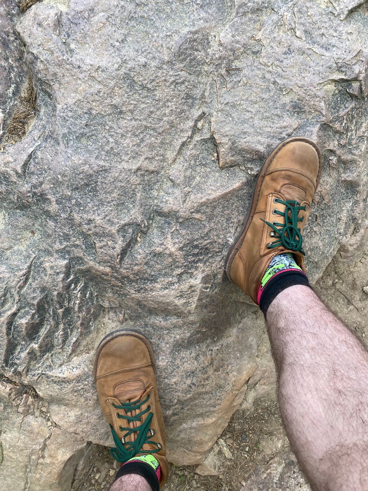 Photo by lolo99 on June 7, 2025 of the Jim Green African Ranger Barefoot Boot in Fudge Crazy Horse.