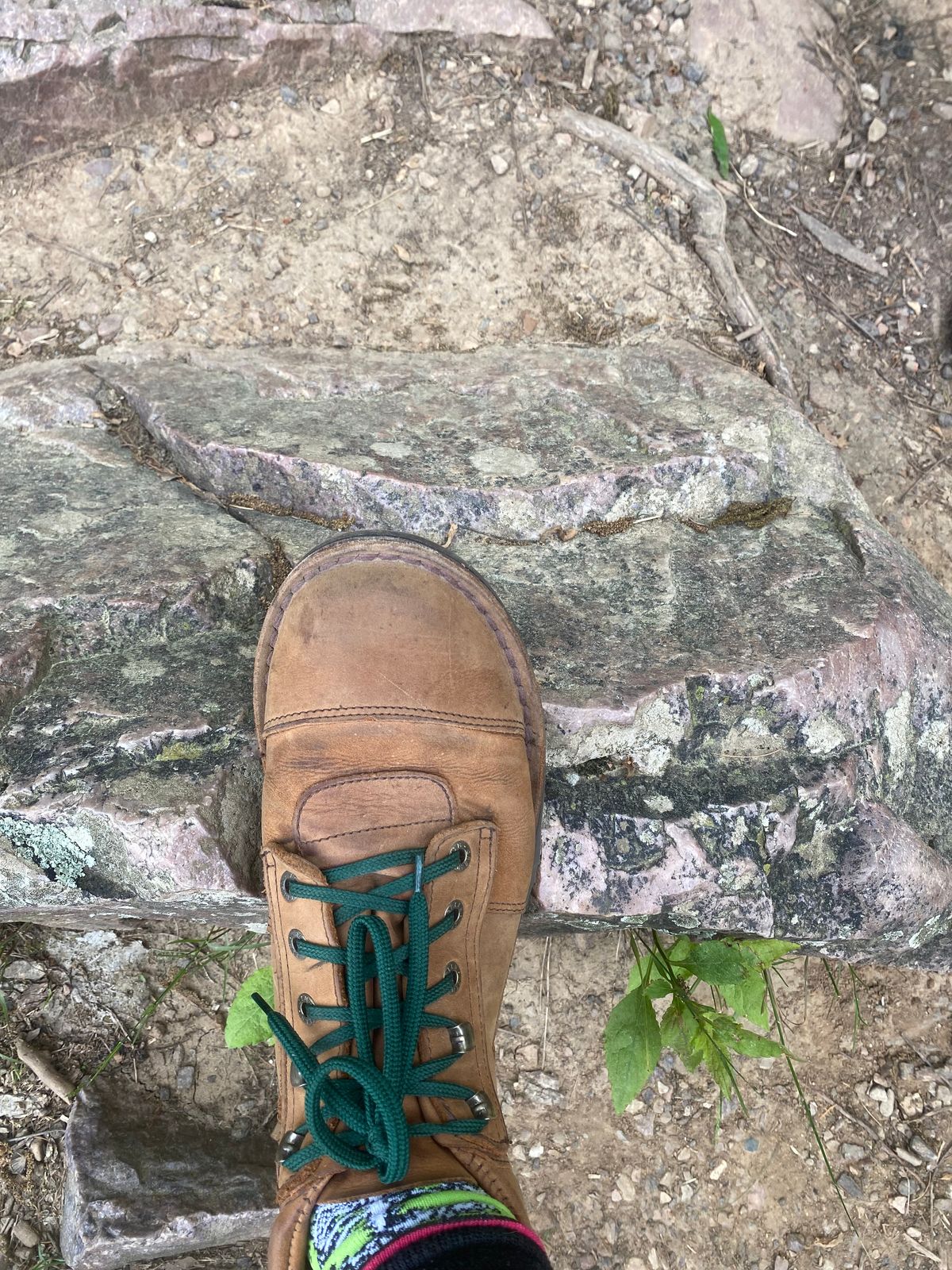 Photo by lolo99 on June 7, 2025 of the Jim Green African Ranger Barefoot Boot in Fudge Crazy Horse.