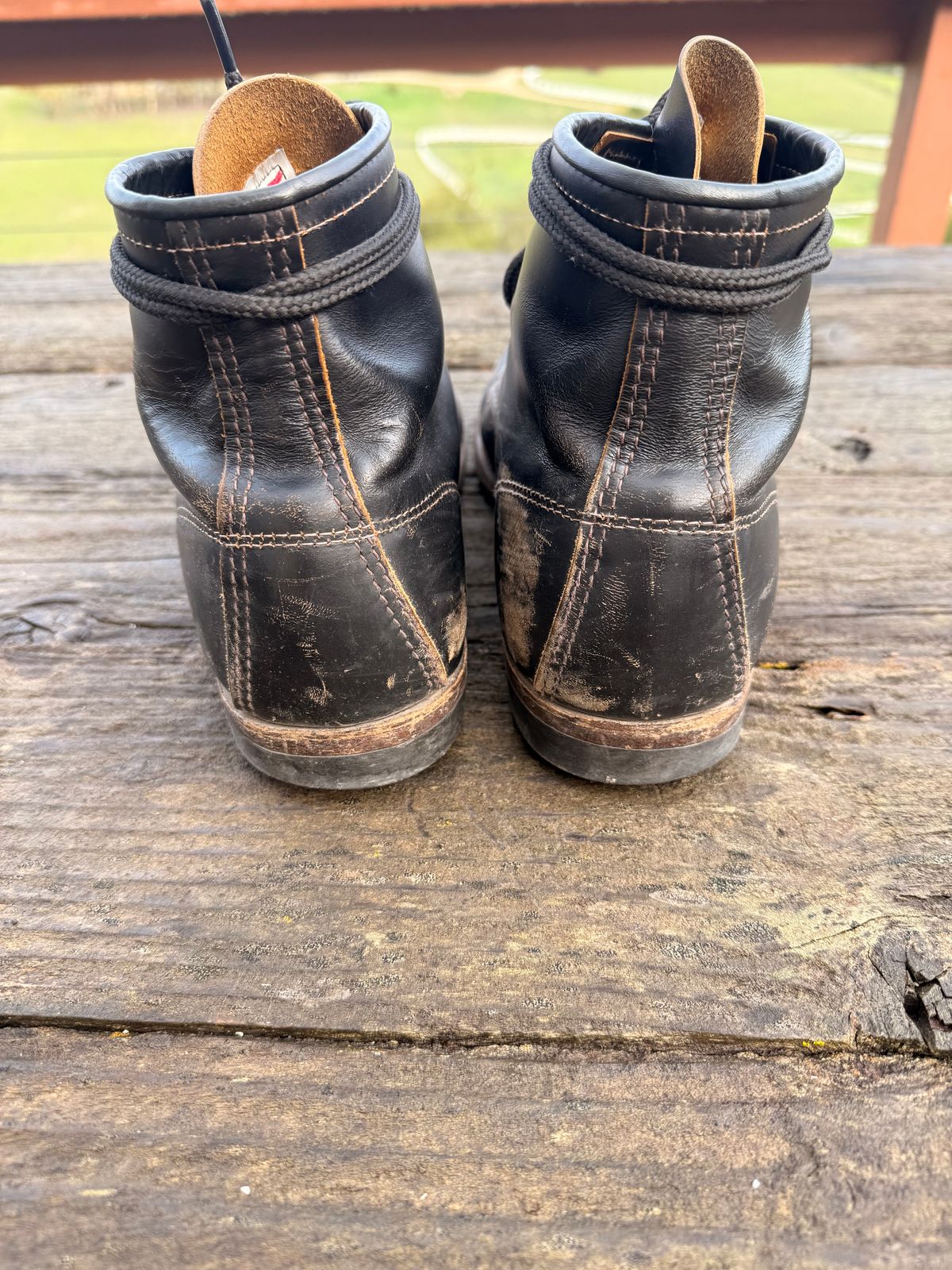 Photo by PastaKing on January 5, 2026 of the Red Wing Beckman Flatbox in S.B. Foot Black Klondike.